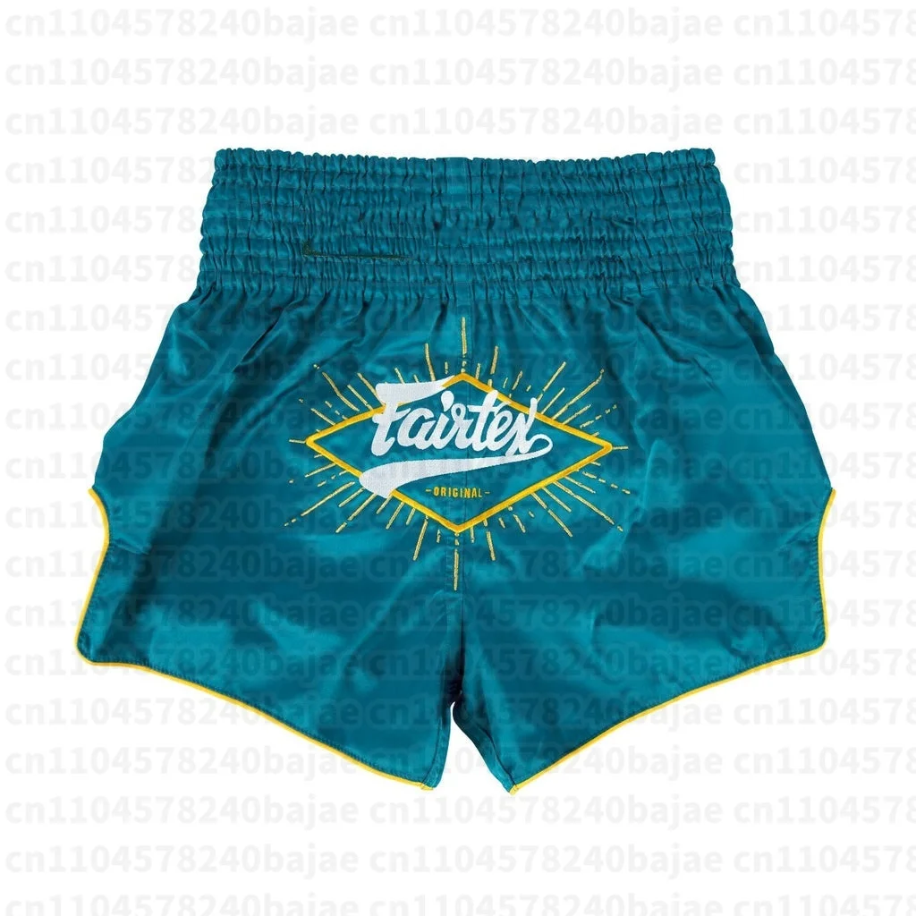 Neue Muay Thai Shorts Quantum Herren Kinder Oversize Atmungsaktive Schnelltrocknende Achteckige Käfig-Trainingsshorts – Detail 9