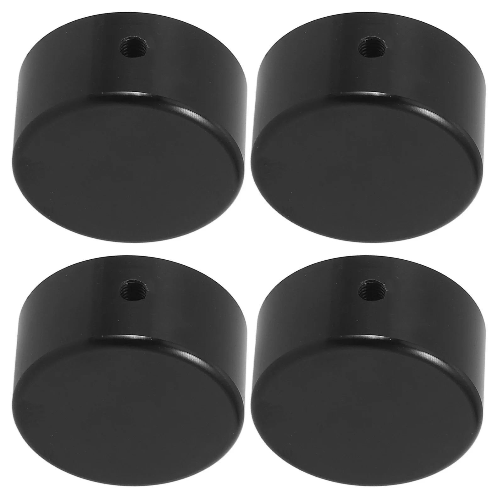 

4Sets Metal Guitar Effect Pedal Protection Caps Footswitch Nail Topper Durable Guitar Accessories Music Instrument Part