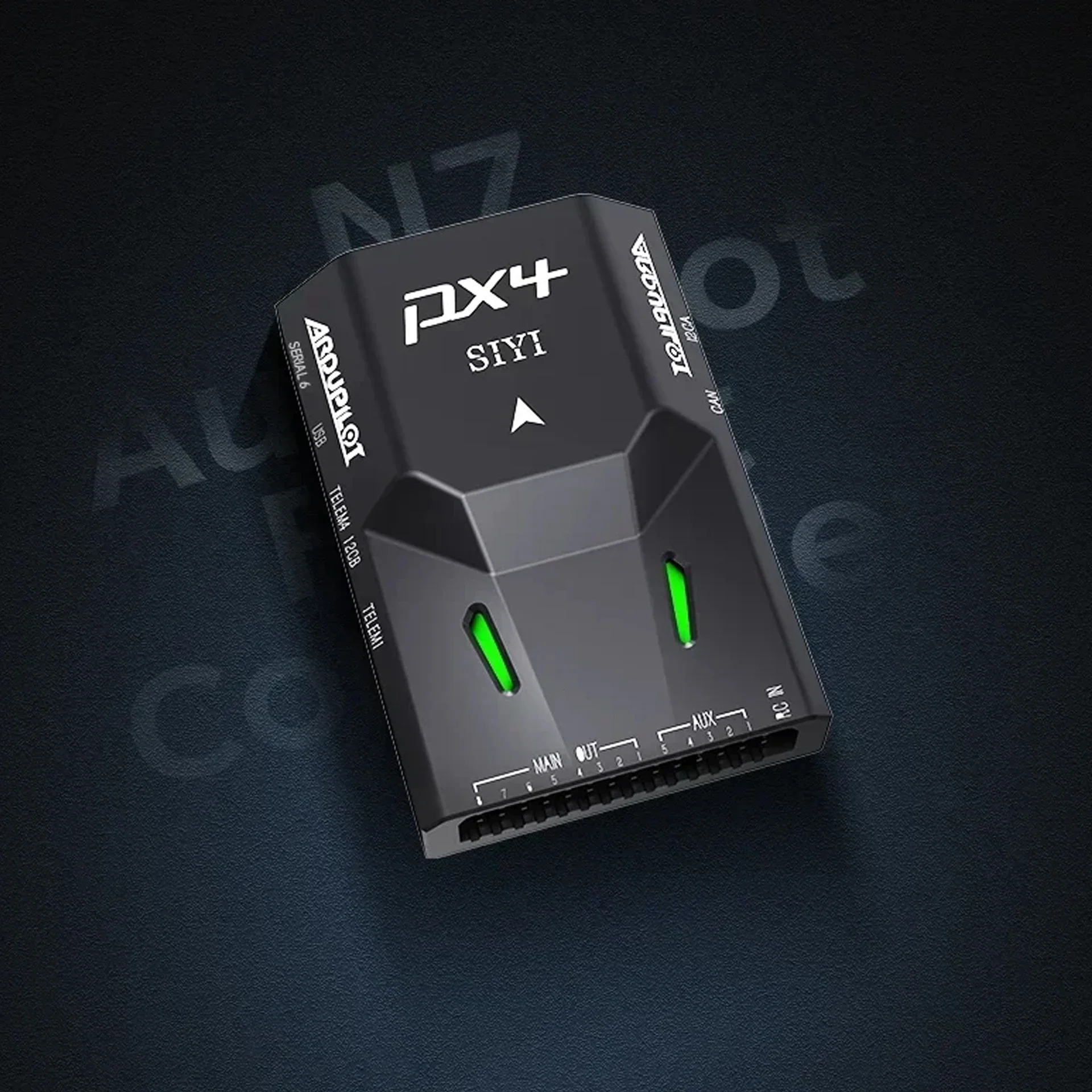 SIYI Ardupilot PX4 Flight Controller Dual IMU Redundancy with GPS and 2-14S Power Module for RC UAV Drone