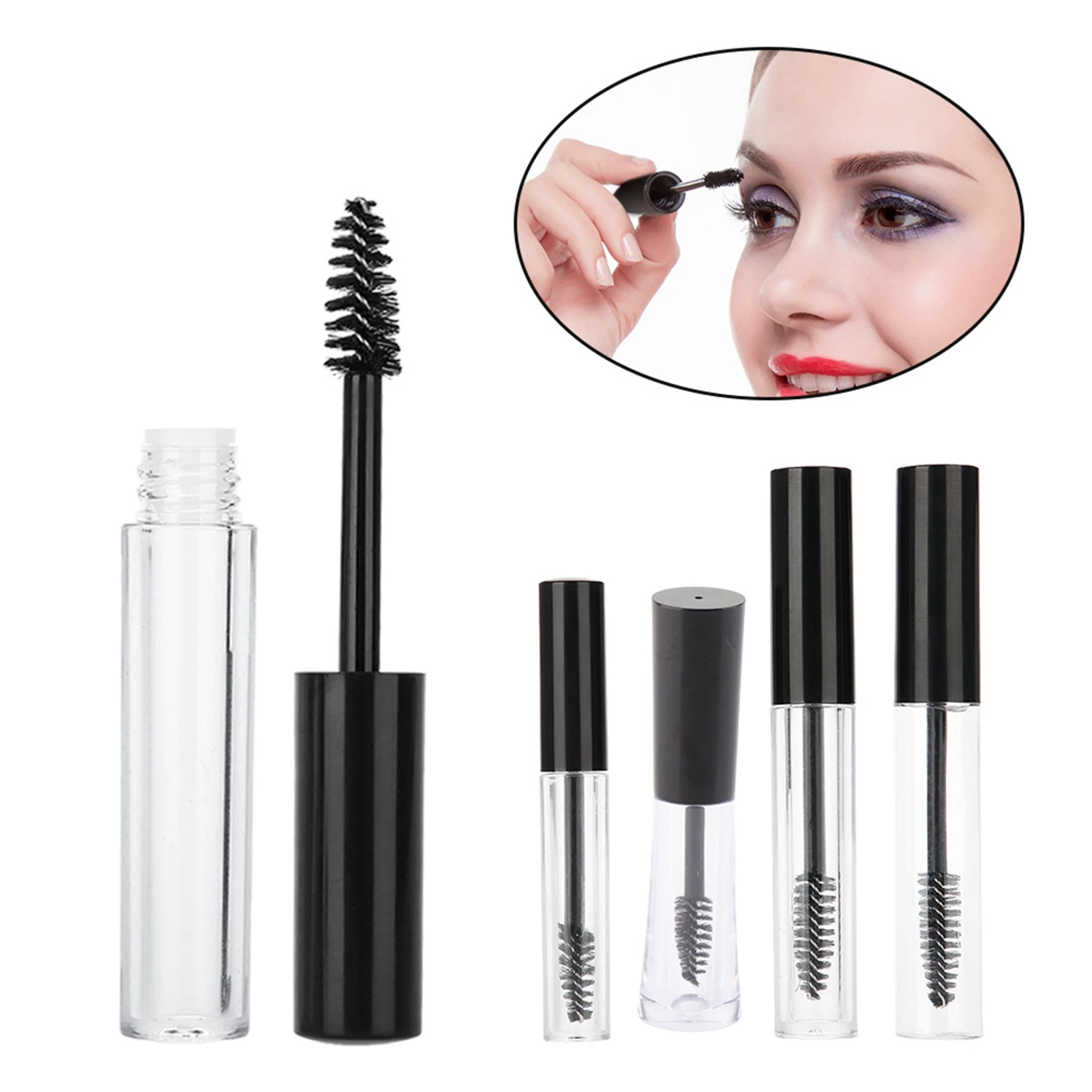 

Empty Eyelashes Tube Fashionable Empty Eyelashes Growth Oil Tube Container Mascara Bottle Empty Mascara Bottle