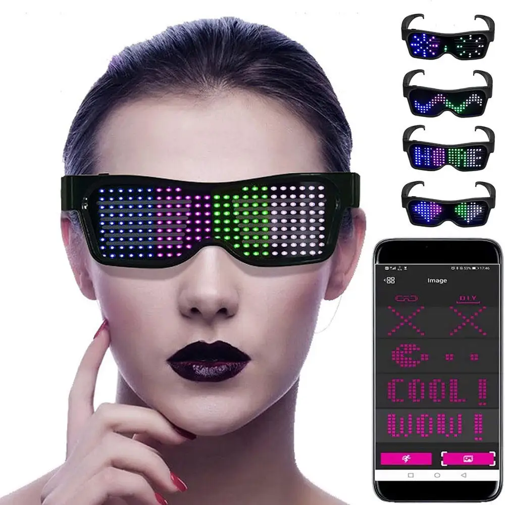 Led Glasses With Ap… - image