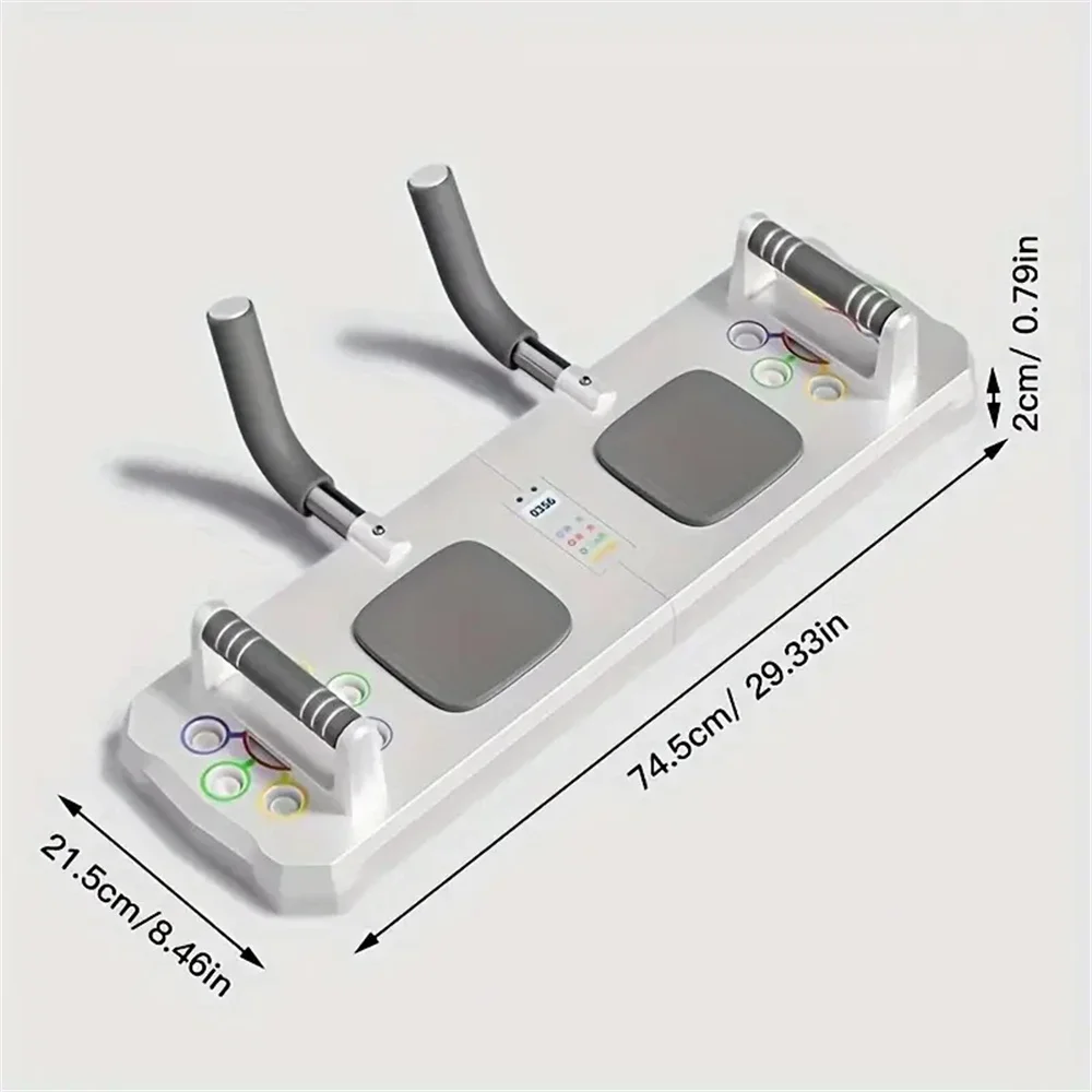 حامل رفع، مدرب دعم مسطح، الصدر والبطن متعدد الوظائف ثلاثة في واحد مع مؤقت معدات اللياقة البدنية المنزلية