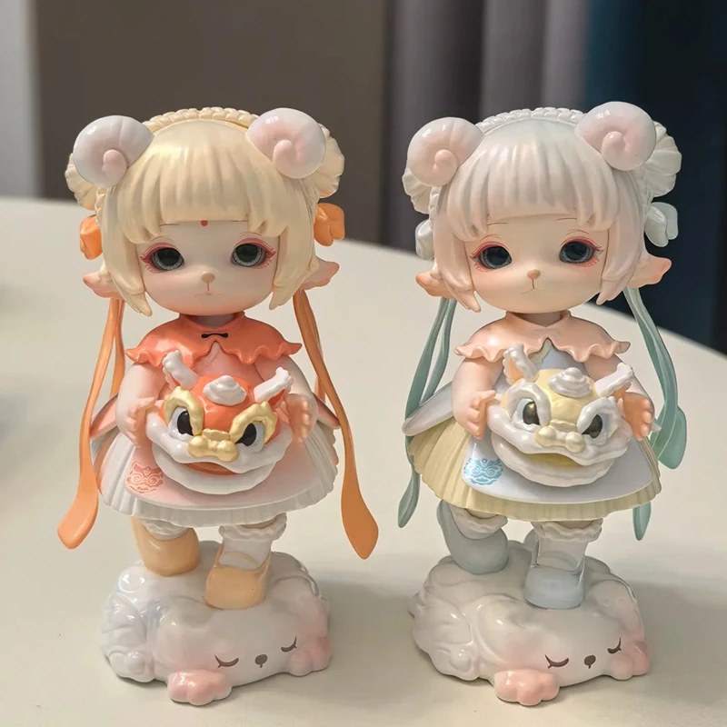 ميميا الجيل الرابع فن سلسلة الأحلام المنسية صندوق أعمى Kawaii ألعاب شخصيات الحركة لفتاة صندوق مفاجأة ديكور سطح المكتب هدية