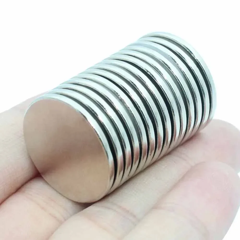 5/10/20 Pcs 25x2 Neodymium Magnet 25mm x 2mm N35 NdFeB Round Super Powerful Strong Permanent Magnetic imanes Disc 25*2