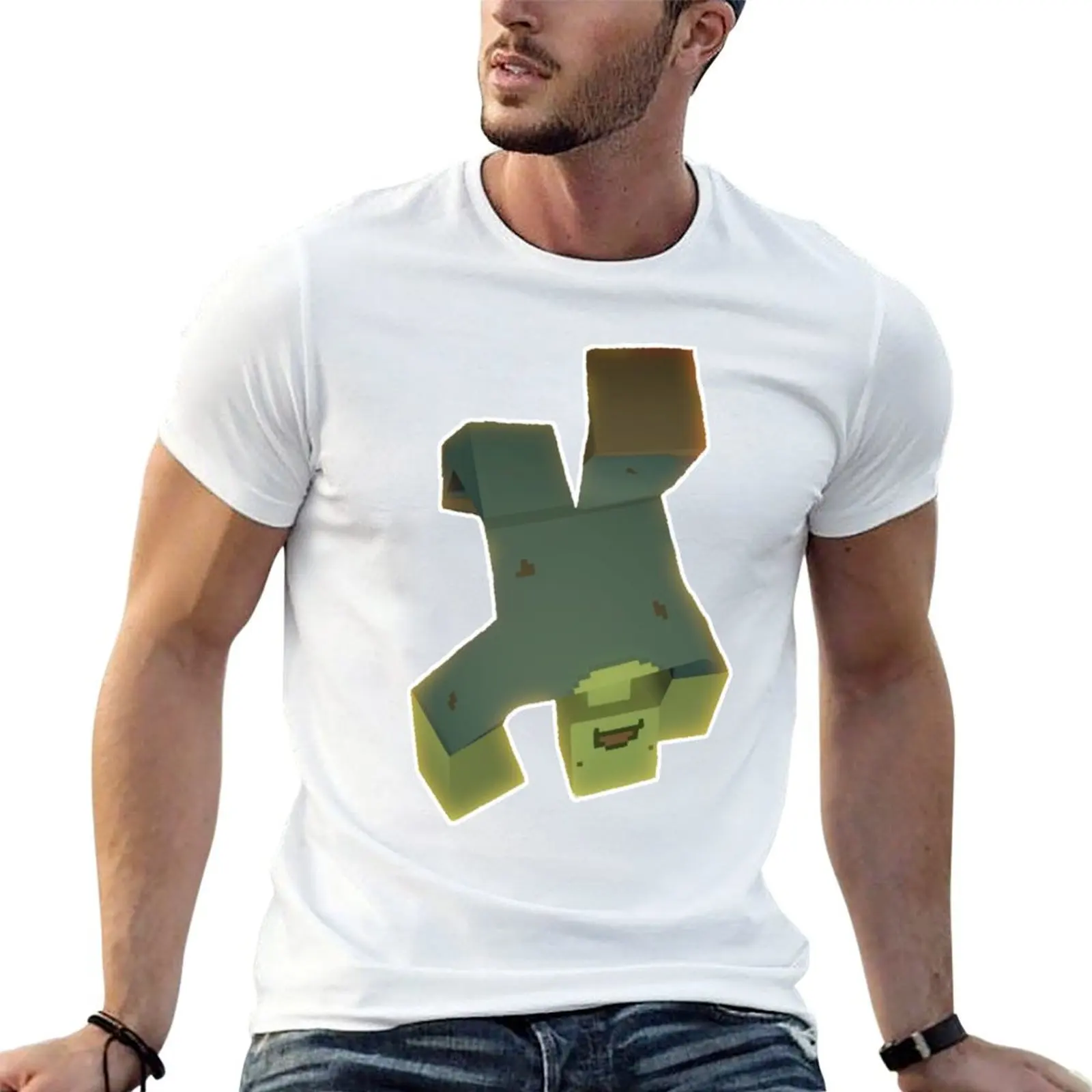 

cotton t shirts Zombie men T-Shirt g shirt man Unturned Handstand for man t heavy