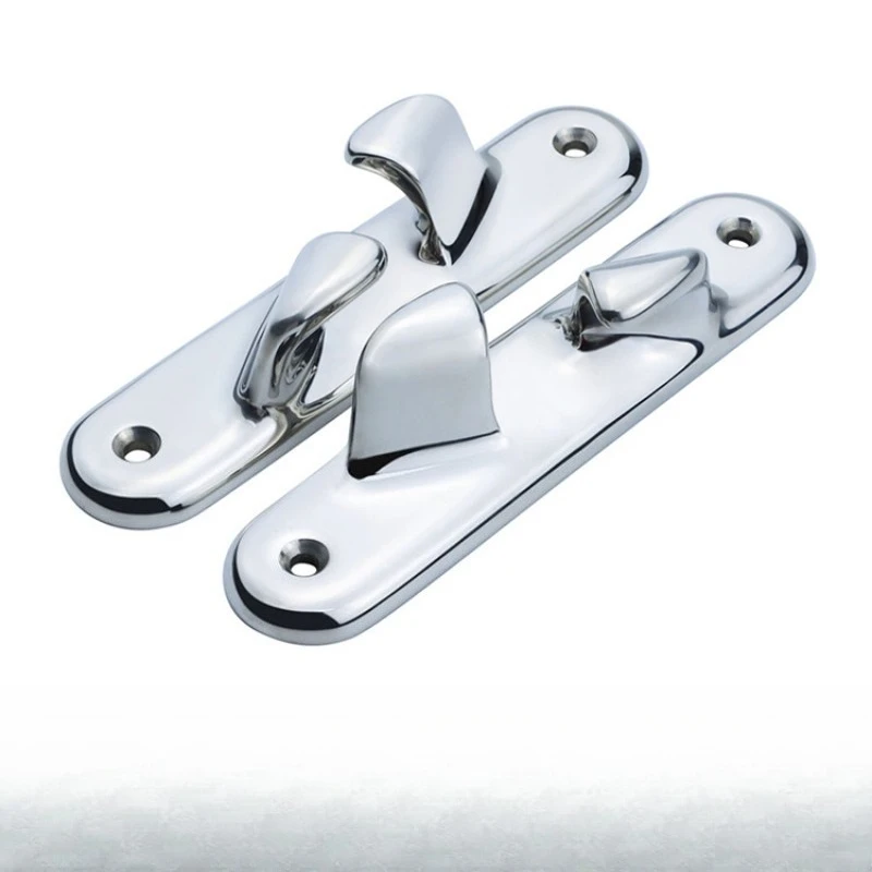 Cable guide 316 stainless steel marine yacht speedboat fishing boat hardware accessories 6/8/10 inch oblique concave cable guide