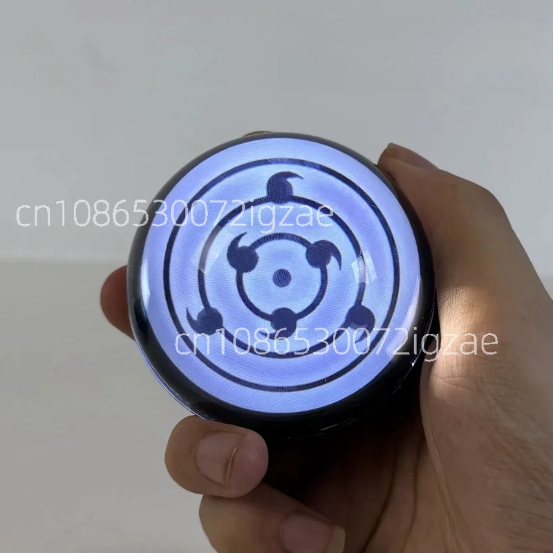 Anime Uchiha Sasuke Mangekyo Sharingan LED Light Music Sync Desktop Decor - Creative Stress Relief