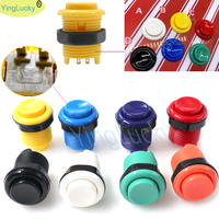 10PCS New Arcade Happ Stype Buttons 28mm Concave Round Shape for DIY MAME JAMMA PC arcade game