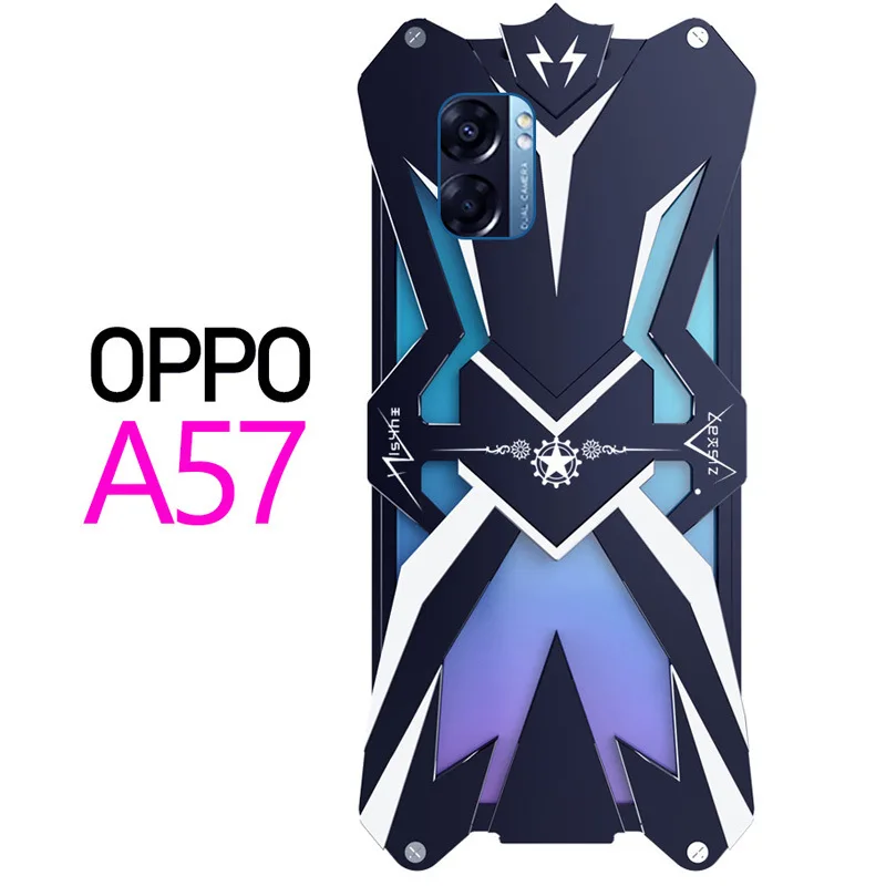 

New Metal Steel Machinery Thor Heavy Duty Armor Aluminum Phone For Oppo A57 Mobile Phone CASE Cover