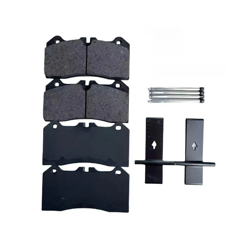 Rear Carbon Ceramic Brake Pads,Clips,For AP RACING,For Brembo,Brake Pad Kit for Mclaren MP4-12C,625C,650S,675LT,11C0589CP