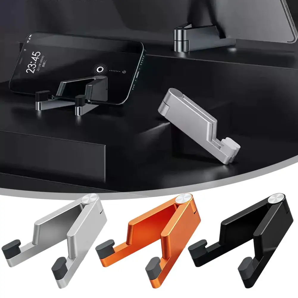 Foldable Tablet Phone Desktop Mobile Phone Stand For Desk Holder Adjustable Desk Bracket Smartphone Stan V0o0