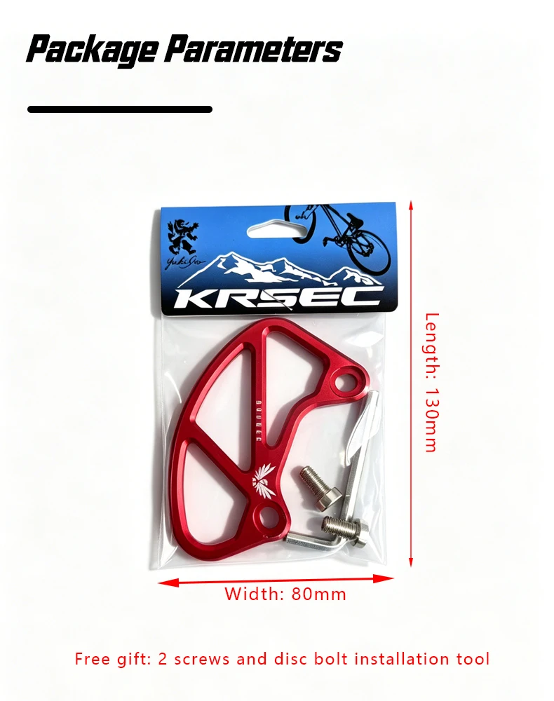 Für Fahrradkettenführung Mountainbike-Kettenstabilisator 30-32T Kettenblattschutz MTB Bash Plate SRUOEC MTB Bash Guard – Detail 8