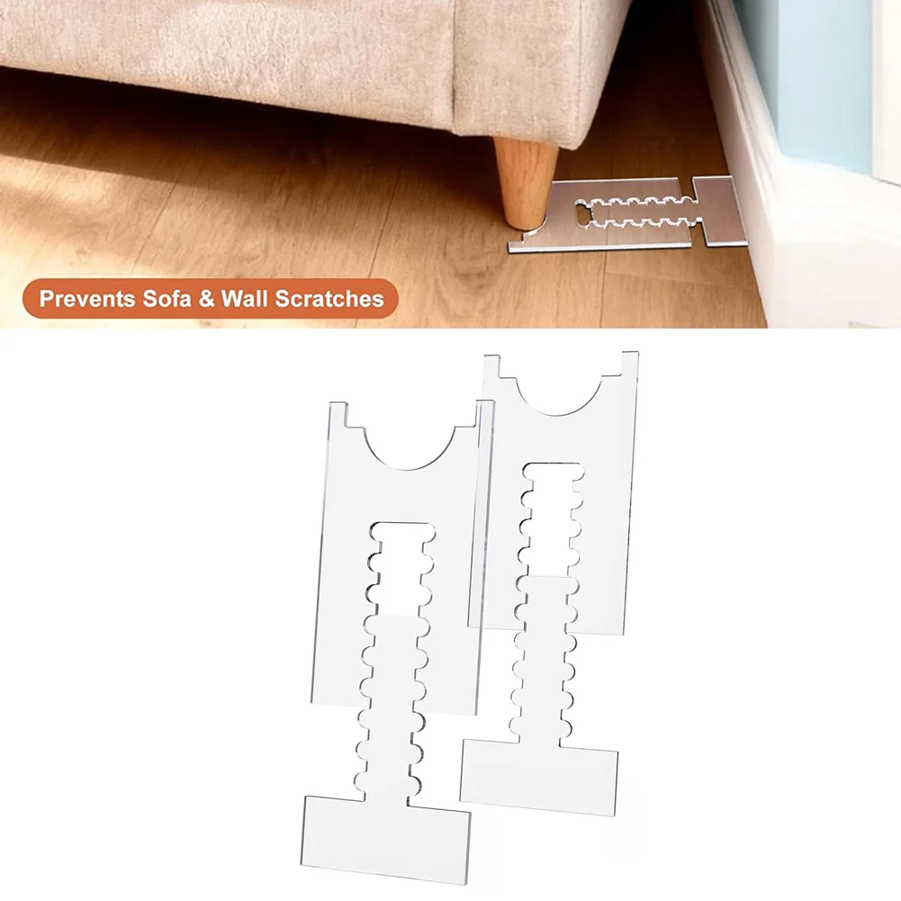 Furniture Accessory Sofa Stopper Extend From 17 Cm To 29 Cm Couch Wall Spacer Tool-free Installation Invisible Design
