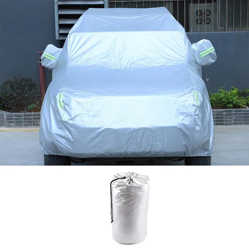 

For 2007-2021 Toyota FJ Cruiser Waterproof Full Car Cover Snow Ice Dustproof Sunscreen Cover Indoor Outdoor All Season Car Cover