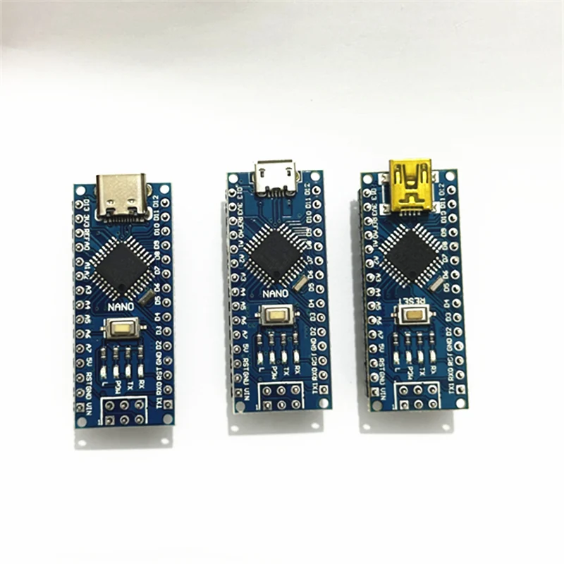 Mini / Type-C / Micro USB Nano 3.0 con il controller Nano compatibile con bootloader per driver USB arduino CH340 16Mhz ATMEGA328P