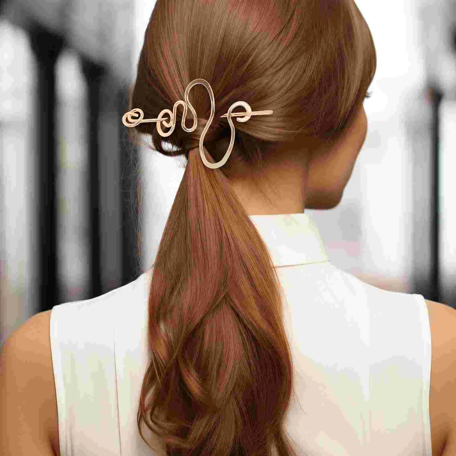 Irregular Hairpin Vintage Sticks Headgear Chinese Accessories Women's for Girls