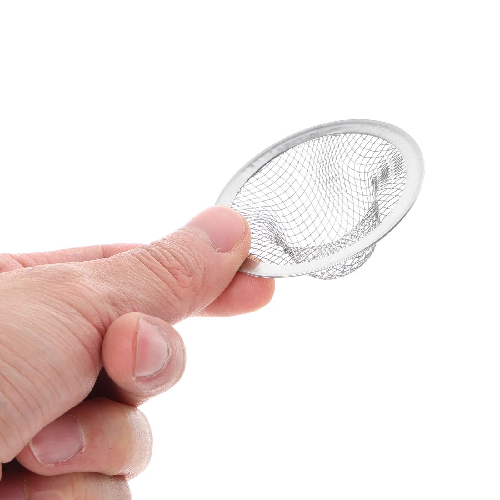 مصفاة حوض مطبخ متينة من الفولاذ المقاوم للصدأ، تصميم مانع للتسرب لحوض غسيل الأطباق، وعاء غسيل الخضروات، مصفاة تصريف صغيرة #6