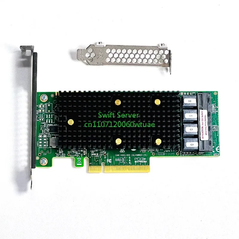 LSI 9400-16I 05-50001-00 HBA 카드 16 포트 SAS3416 PCIe 3.1 x8 12 Gb/s SAS/SATA/NVMe 어댑터 재고 있음
