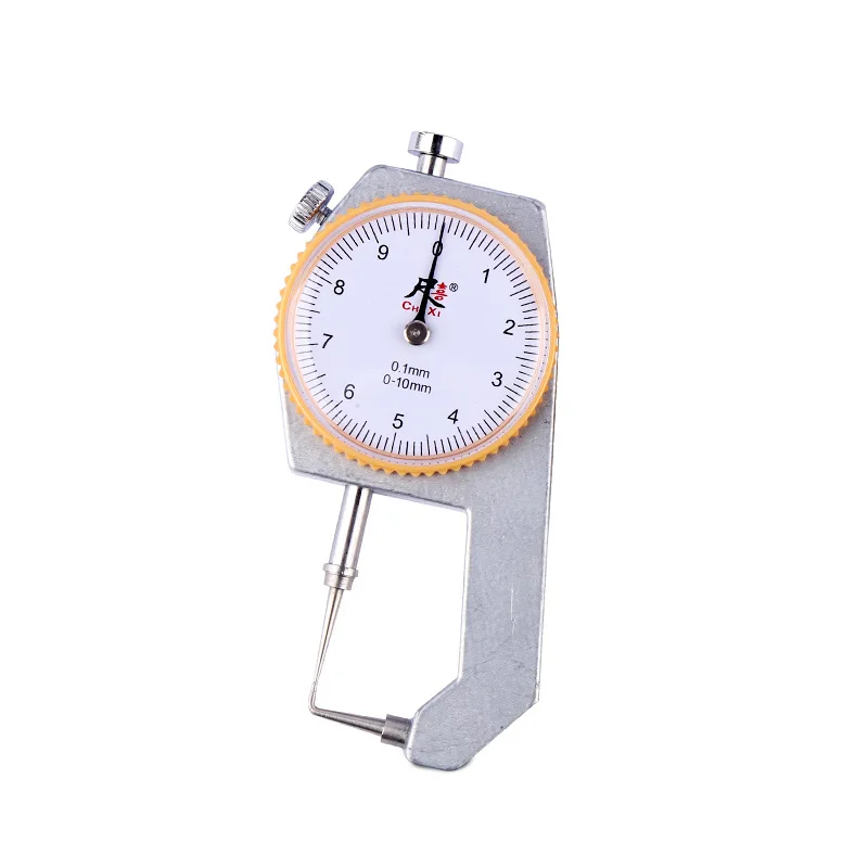 1Pcs 0-10/20/30mm Dial Thickness Gauge Leather Paper Thickness Meter Tester For Leather Flim Paper