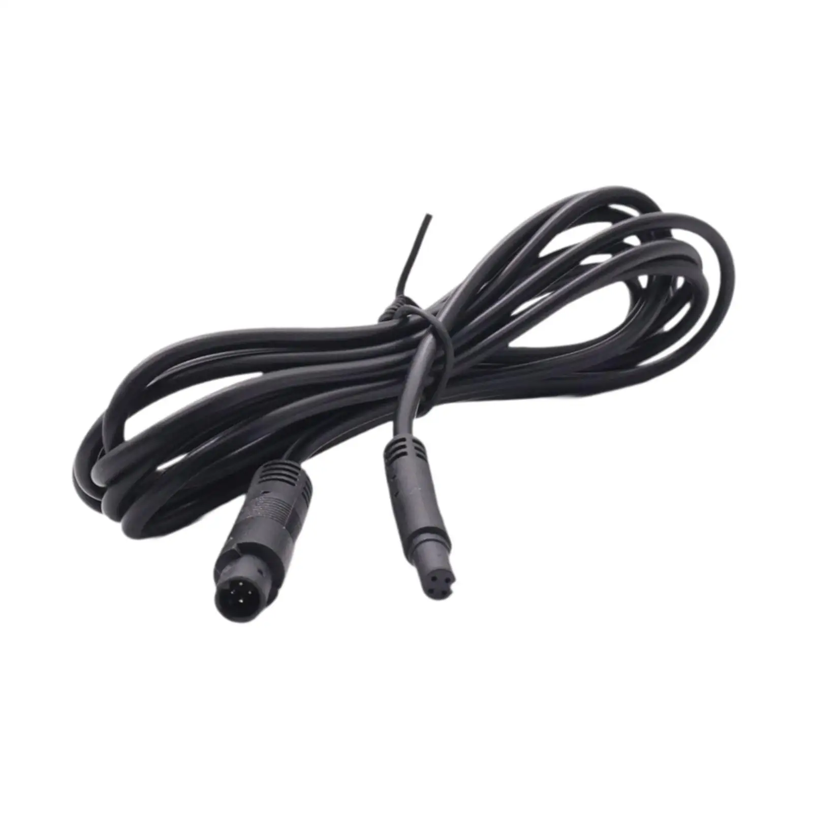 Reverse Camera Extension Cable Sturdy Connector for Dash cam, Mirror cam, Rearview Camera Male to Female 4 Pin Backup Camera RCA