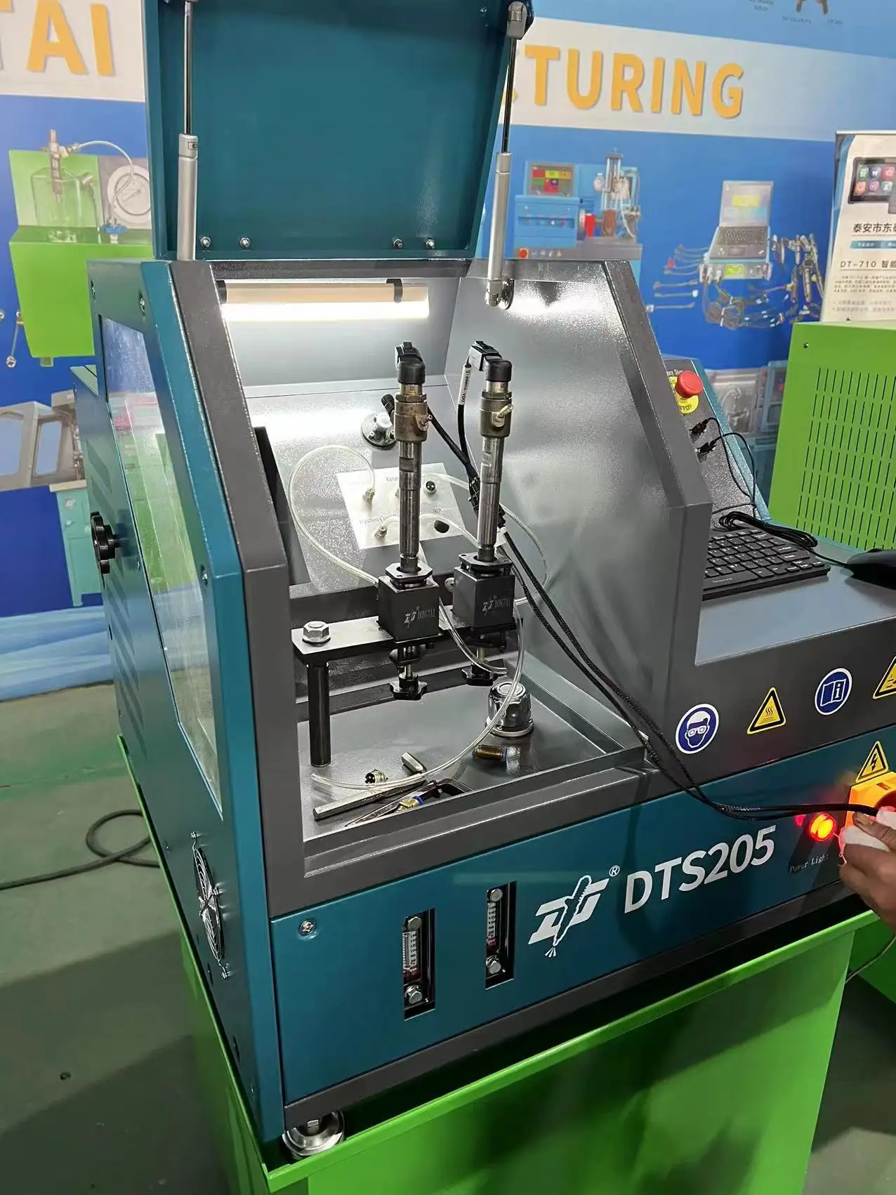 Dongtai Manufacturer EPS205 DTS205 Common Rail Diesel Fuel Injector Test Bench for CR Injectors