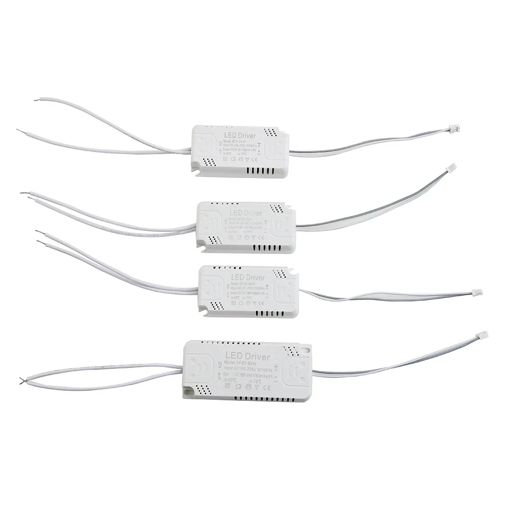 Adapter LED Driver Strip Light Transformer 240-300mA 40-60W 60-80W AC165-265V For LED Ceiling Light High Quality