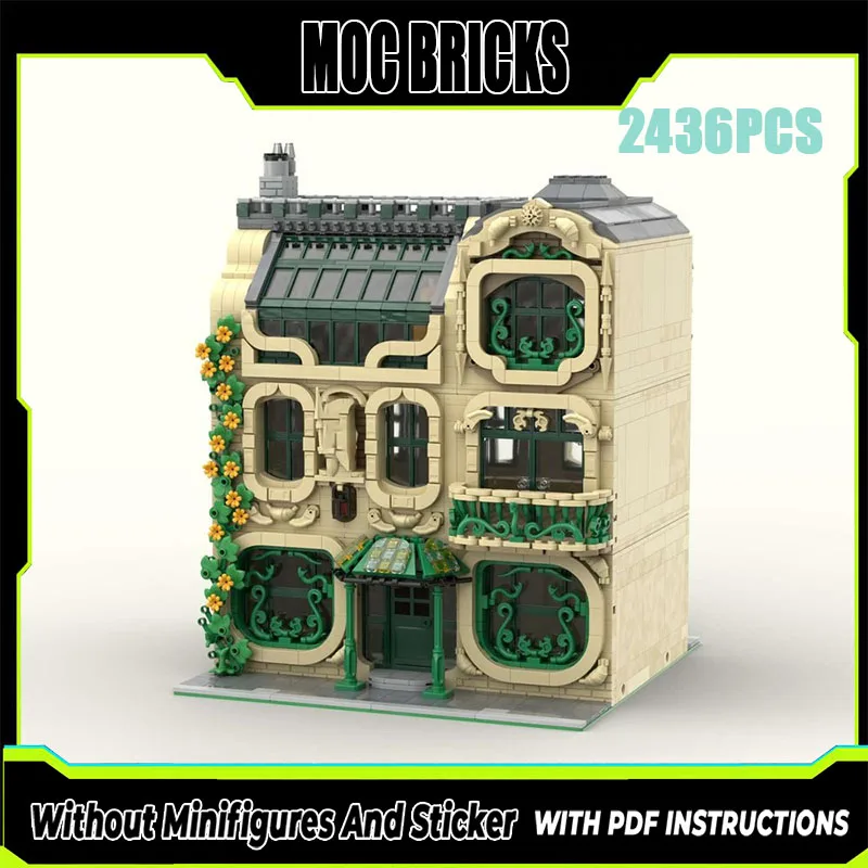 

Новые конструкторы MOC, модели архитектурных сооружений, серия Greenery Studio, модульные праздничные игрушки-подарки, для самостоятельной сборки