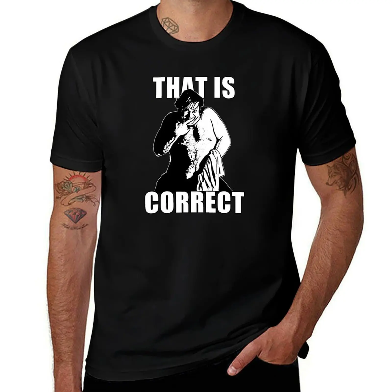 that is Correct T-Shirt Casual Fashion Print Tee Top