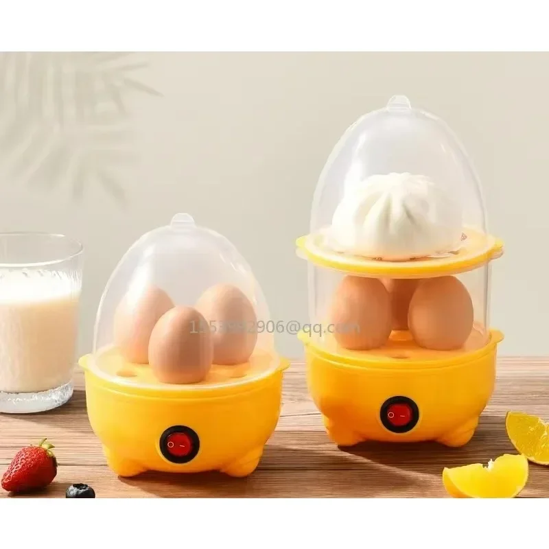 Anti dry burning automatic power-off multifunctional mini egg boiler, small egg steamer, breakfast machine