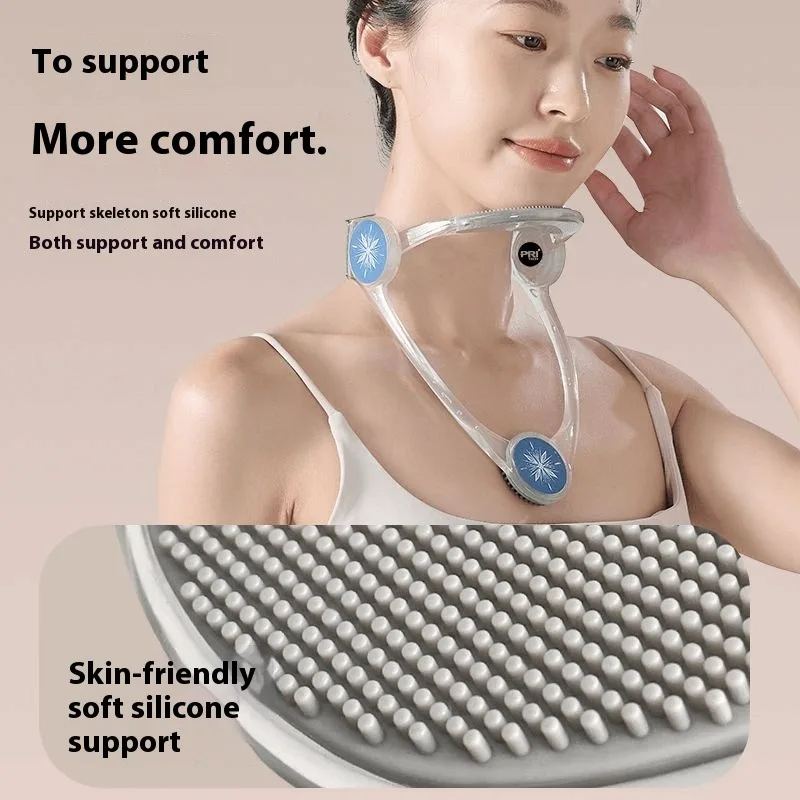 ปรับคอปากมดลูกรั้งท่าทาง Corrector Breathable สนับสนุนผู้ใหญ่กระดูกสันหลังการจัดตําแหน่งปวดบรรเทาศัลยกรรมกระดูก Home Office