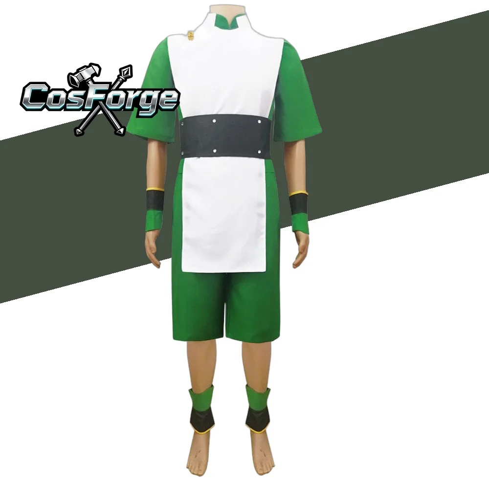 

Avatar The Last Airbender Toph Beifong Cosplay Costume - Vest Pants Suit Halloween Carnival Role Play Outfit