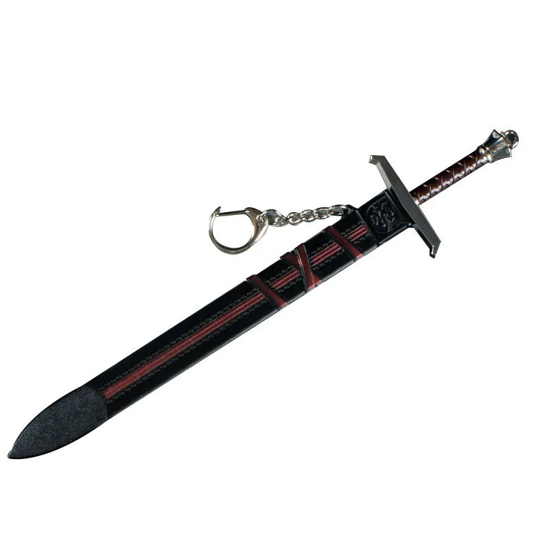 22 CM Gadżety do gier Miecz Zwycięstwa Model Broni Kolekcjonerskie Ozdoby na Biurko Kreatywne Prezenty Urodzinowe dla Przyjaciół Zabawka dla Chłopca