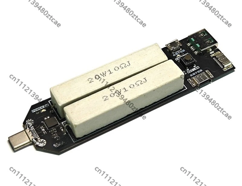 placa-adaptadora-de-prueba-multifuncion-usb-c-carga-electronica-medicion-de-voltaje-corriente-ondulacion-resistencia-de-cables