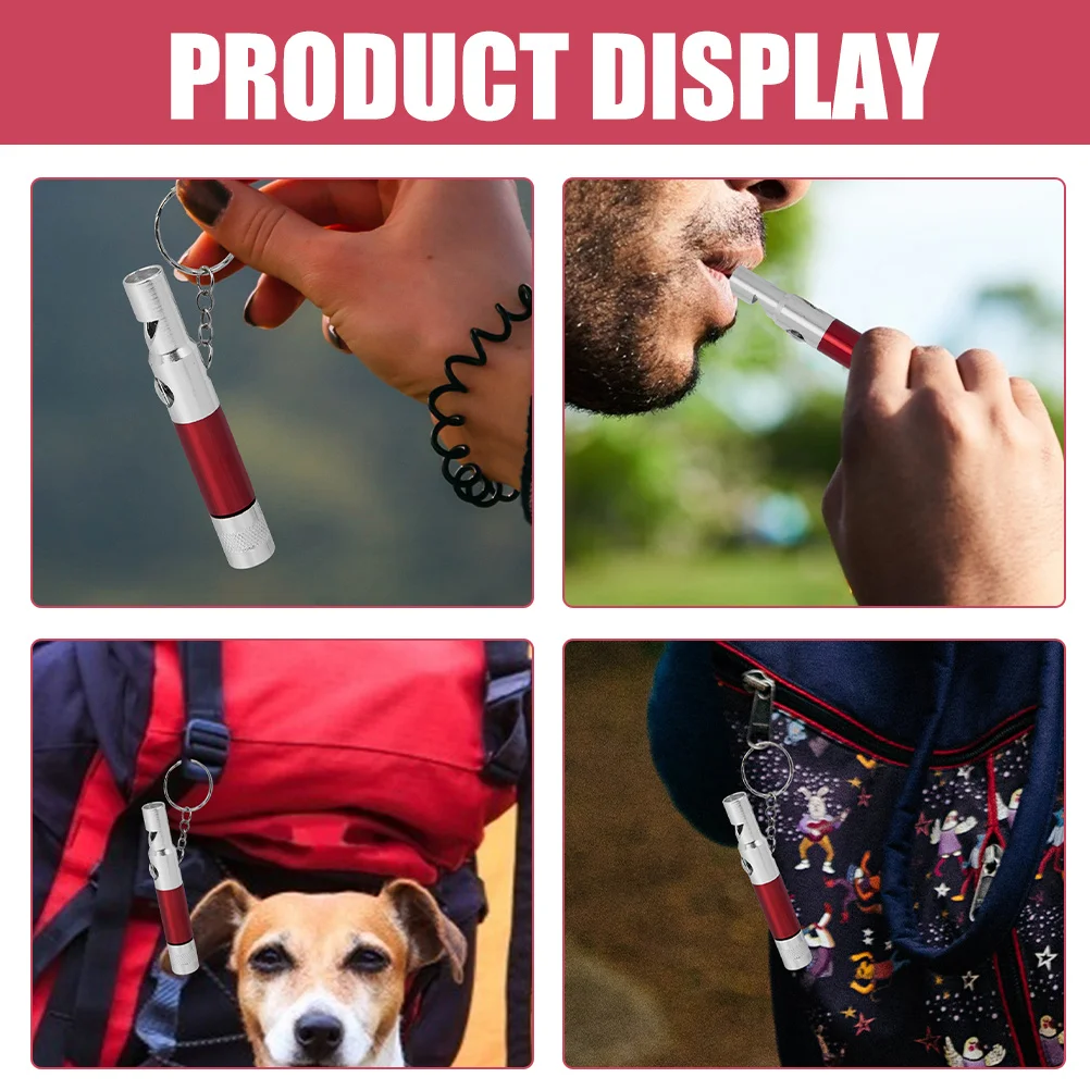 Silbato de supervivencia multifuncional con brújula y dispositivo de alerta de emergencia con luz LED para dispositivo de aventura al aire libre para hombres