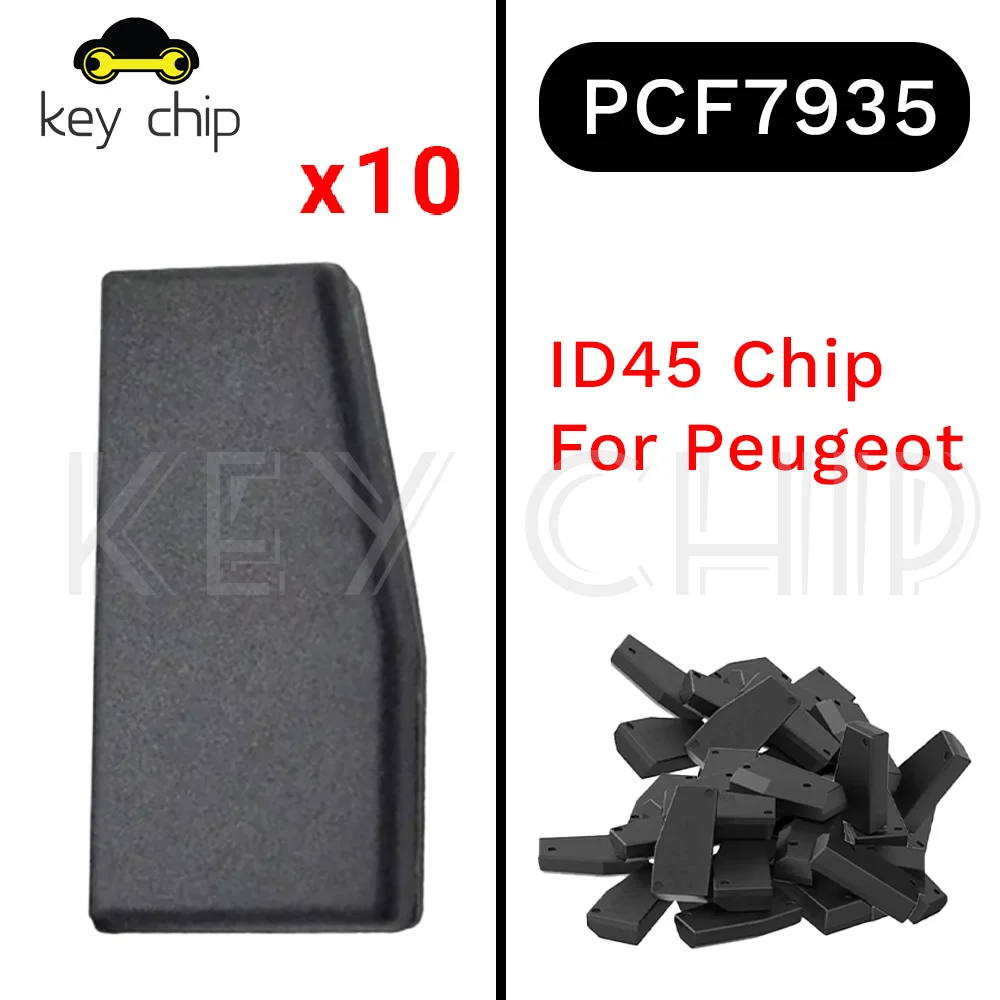 

10pcs PCF7935/ID45 Chip For Peugeot