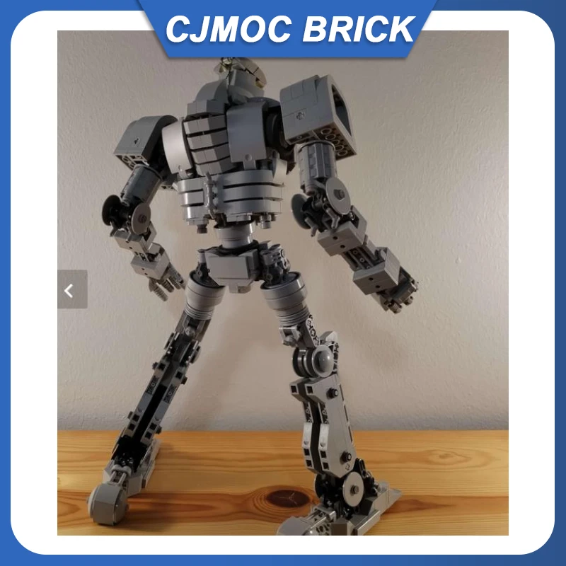 1046 قطعة MOC الكرتون الروح العظيمة روبوت دمية اللبنات الطوب نموذج DIY بها بنفسك تجميعها اللعب الإبداعية هدايا عيد الأطفال