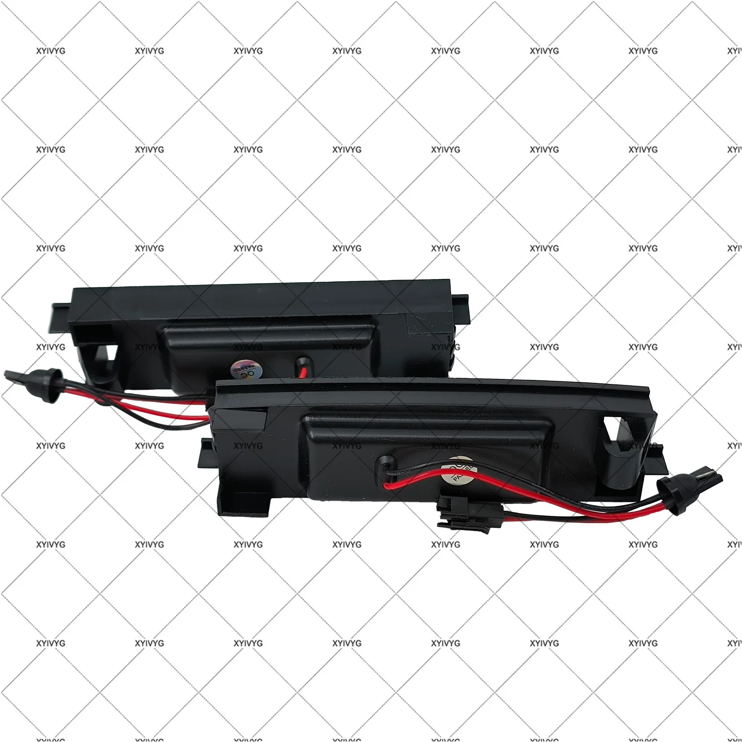 زوج واحد من أضواء لوحة ترخيص LED لسيارة Toyota Auris II 12-18 Scion iM (ZRE186) 15- Corolla iM 16-17 مصابيح لوحة الأرقام