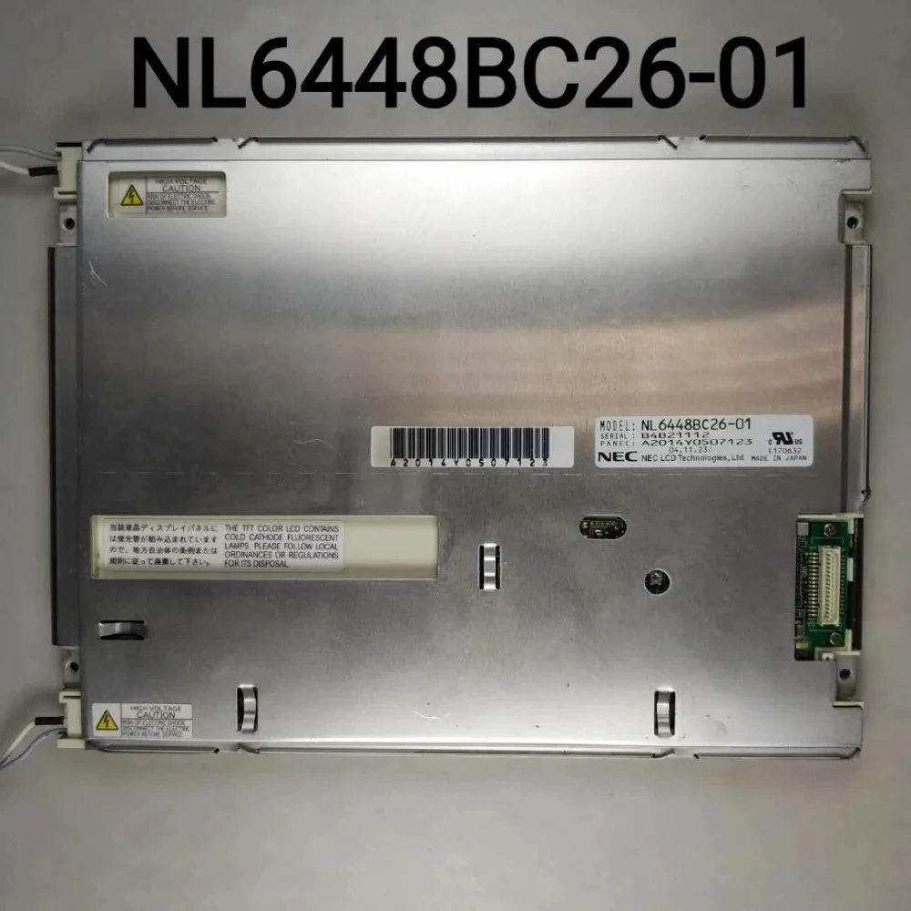 Original stock NEC 8.4-inch LCD display screen NL6448BC26-01 NL6448BC26-01F industrial control LCD display screen