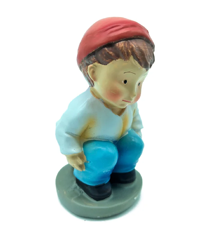 Tradineur caganer Nativity Scene-Naïve-Marmolina-Funny Ornament for Birth, Christmas, trad Decoration