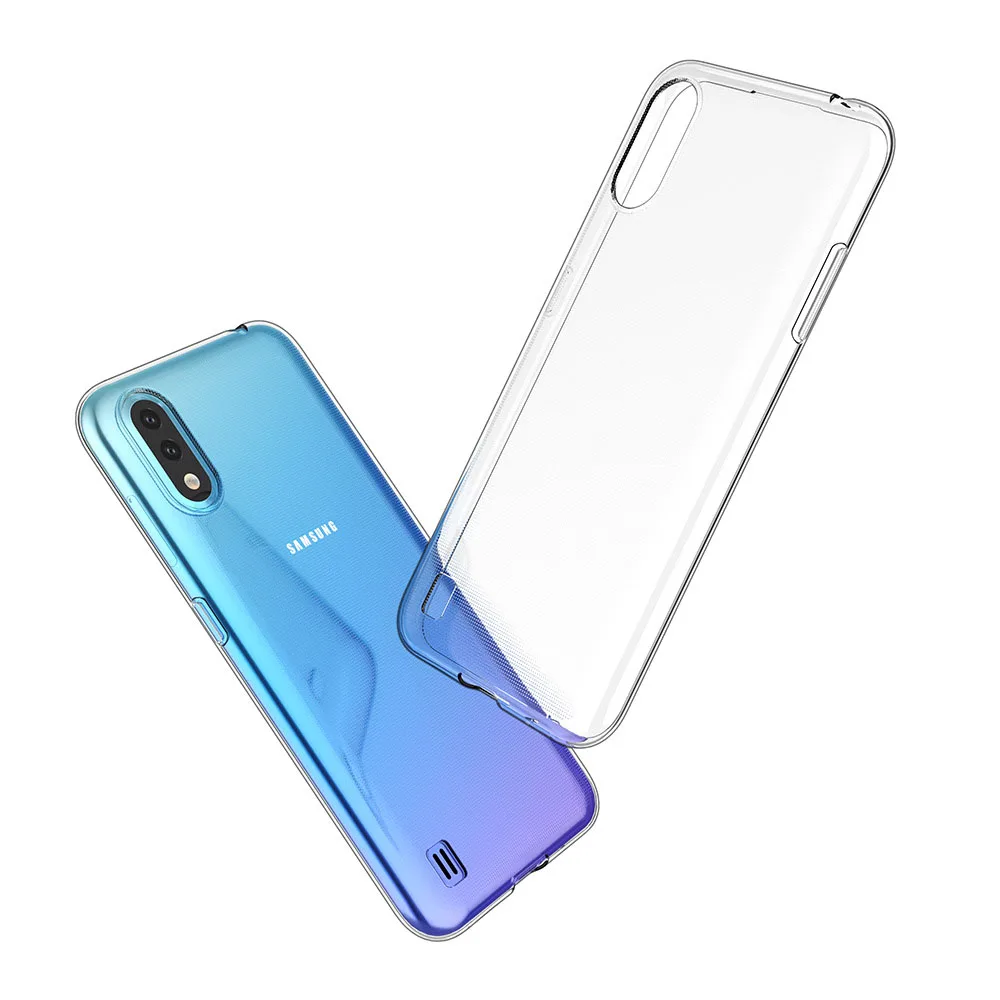 Klarer Fall für Samsung Galaxy M01 Transparent Weichen silikon TPU Telefon Fall Für Samsung M01 Abdeckung M 01 Klarer Fall – Detail 7