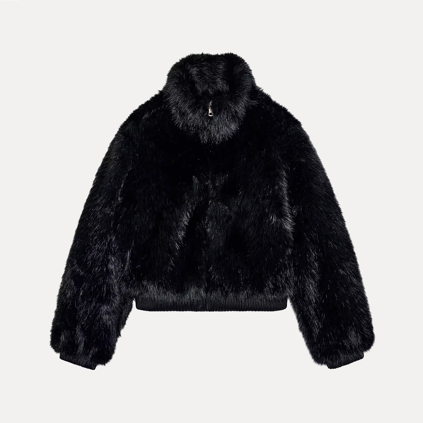 Z Cappotto da donna con colletto alla coreana in pelliccia artificiale versatile ort Faionable 2025 Nuovo arrivo Capispalla da donna con vestibilità alla coreana