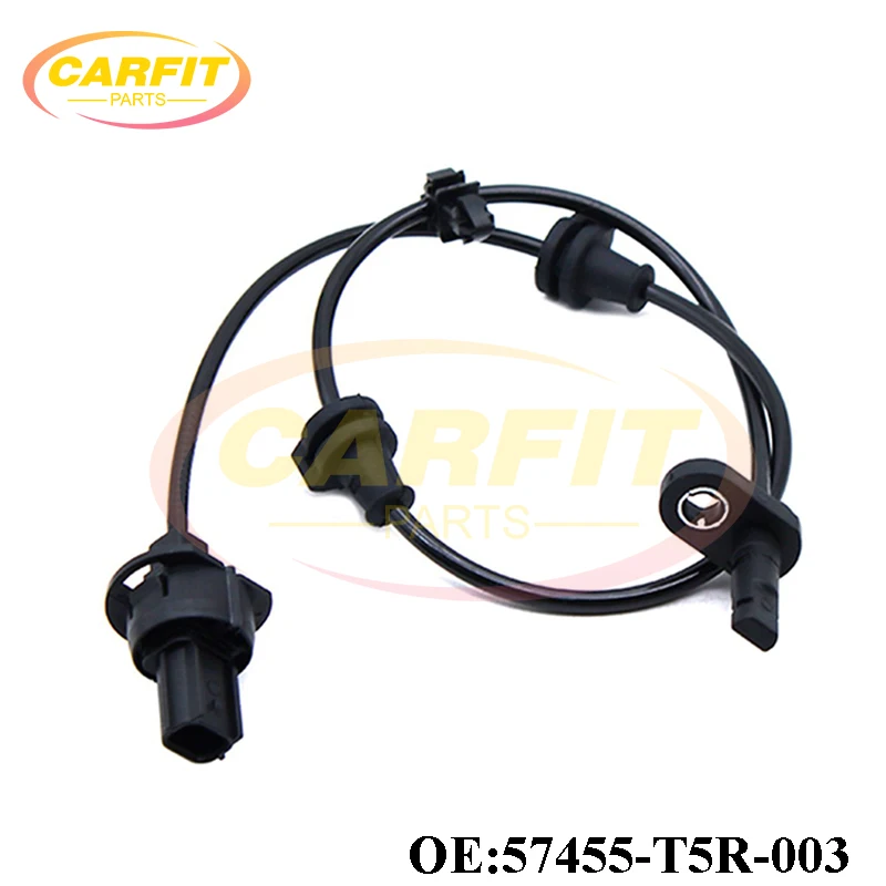 Высокое качество, новый OEM 57455-T5R-003 57455T5R003, датчик скорости переднего левого колеса ABS для Honda Fit 2015-2020 L4 1.5L, автозапчасти