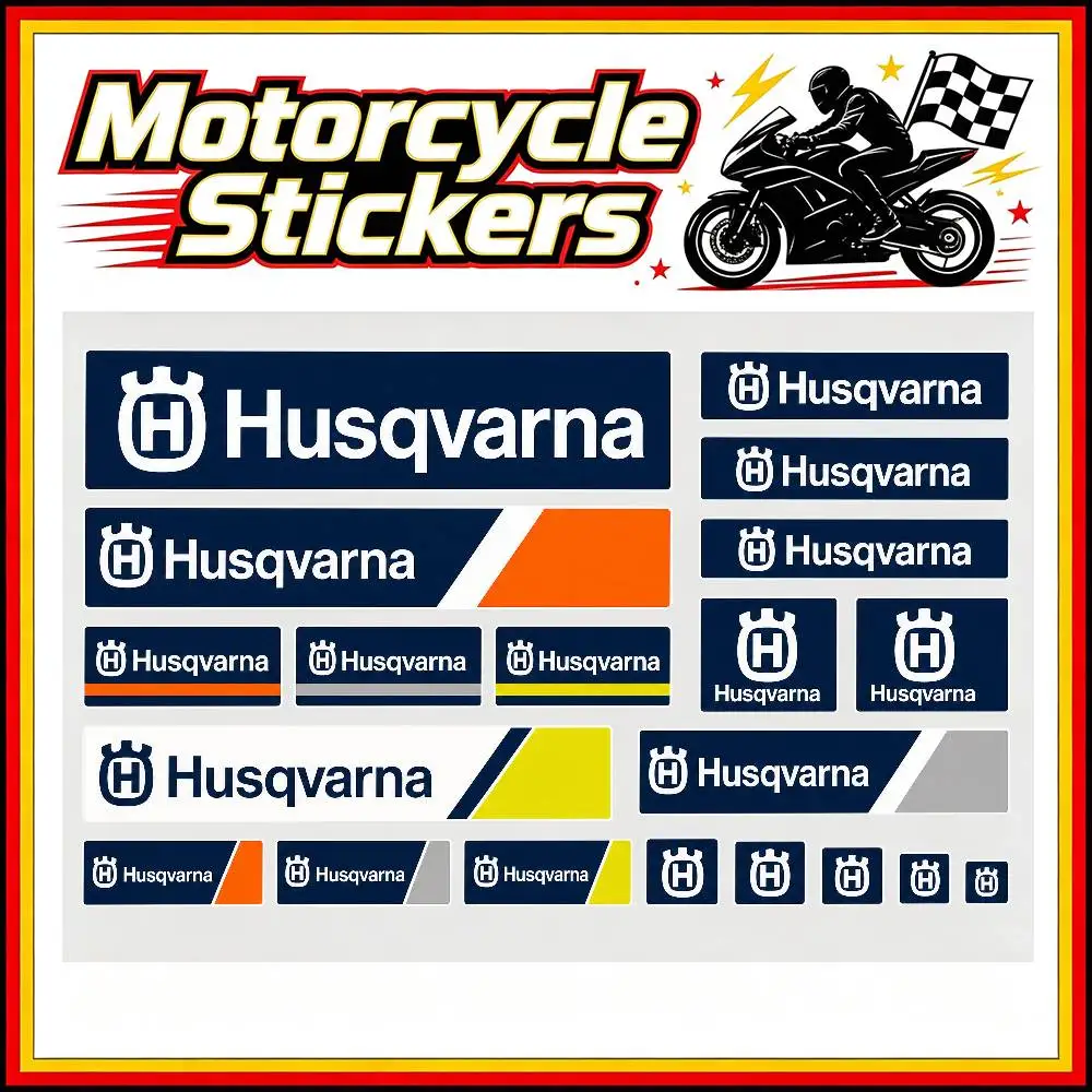 H-usqvarn-a Aufkleber für Autokarosserie, Stoßstange, Fenster, Motorrad, Laptop, Wände, Vinyl-Aufkleber, Auto-Tuning-Zubehör