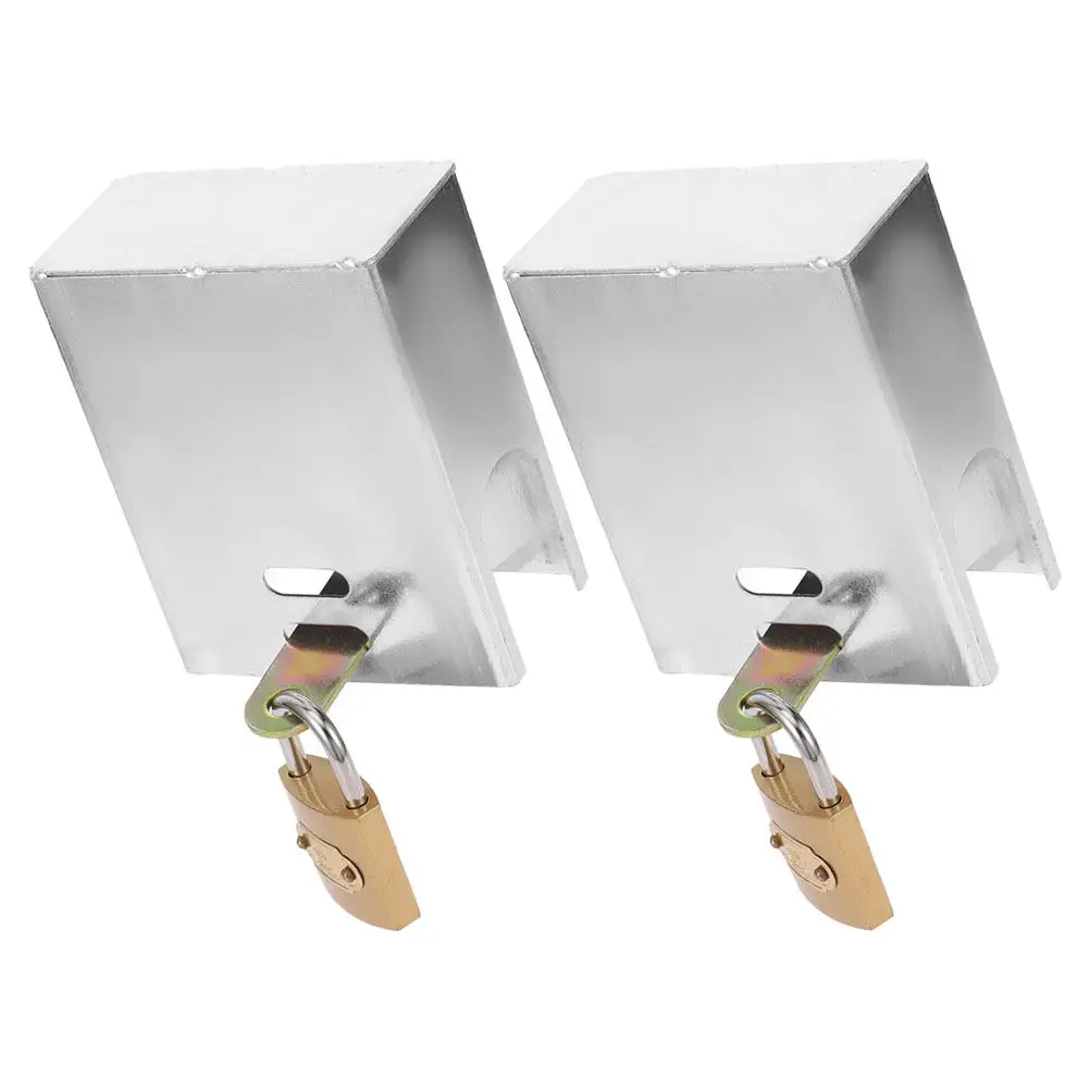 

2Set Lockable Faucet Covers Outdoor Water Valve Lock Garden Hose Bib Security Prevent Theft Child Proof Spigot