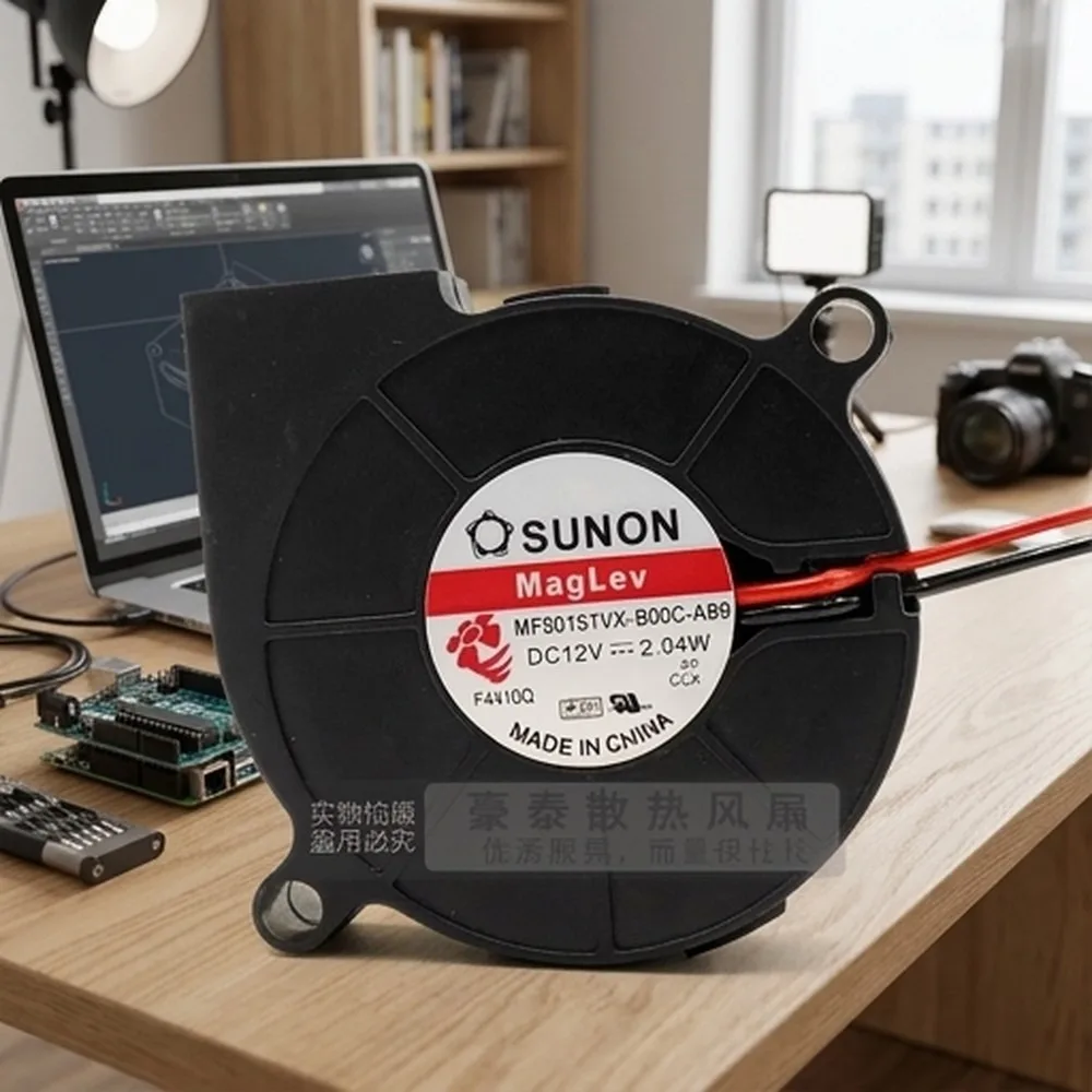 

For SUNON MF50151VX-B00C-A99 5015 DC12V 2.04W 2-Wire Turbo Cooling Fan