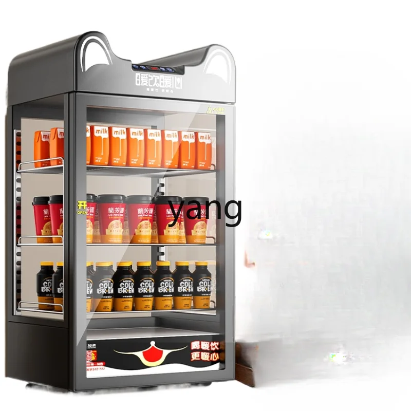 

CX Commercial Desktop Heated Display Cabinet Convenience Store Thermostat Warm Cabinet Milk Display Cabinet