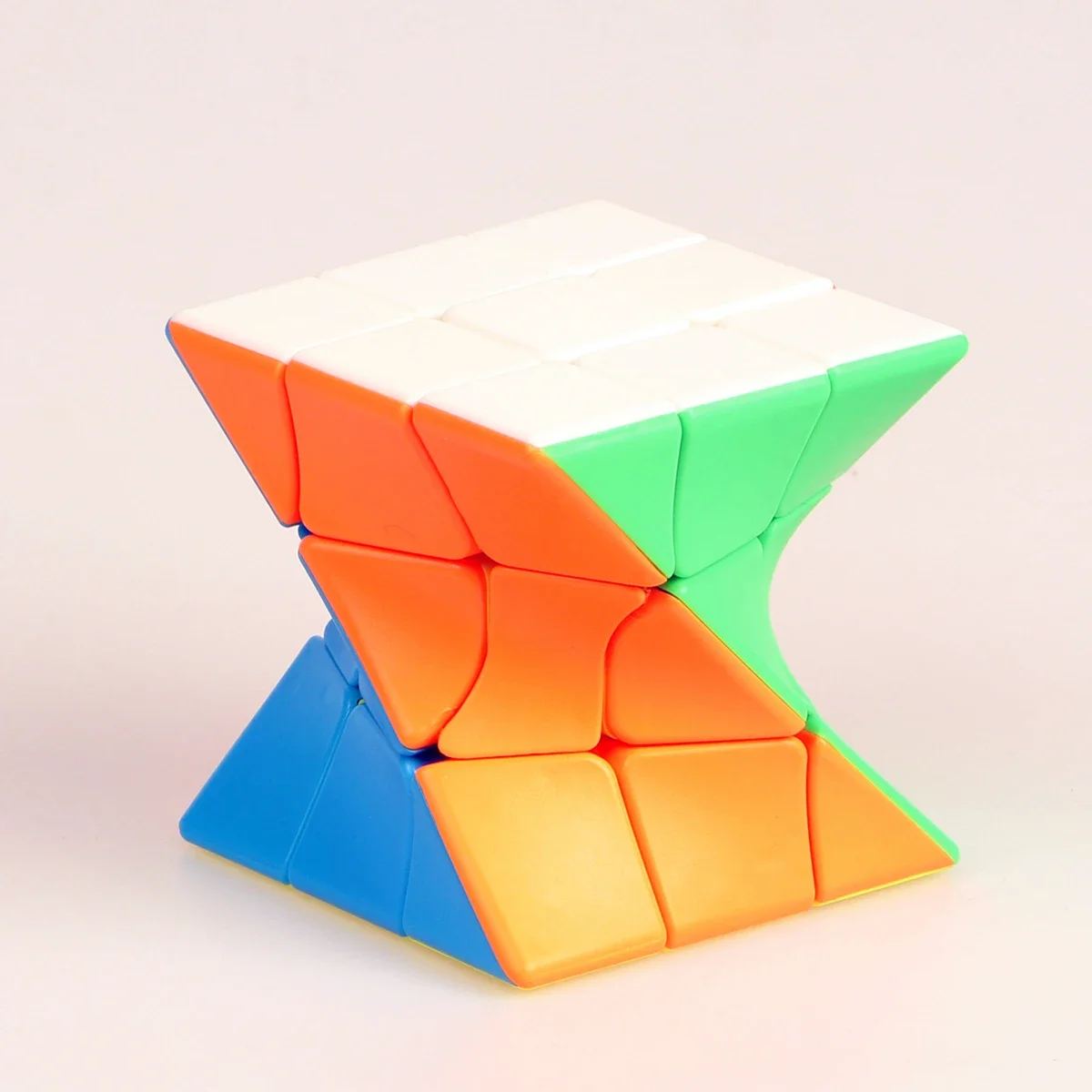 

3x3x3 twisted, stress reducing, brain strengthening, puzzle solving, professional smooth speed, children's toy gift