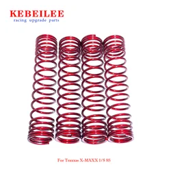 KEBEILEE CNC Stronger Shock Springs Wire Dia 3.2mm For Traxxas X-MAXX 1/5 8S, 4pcs