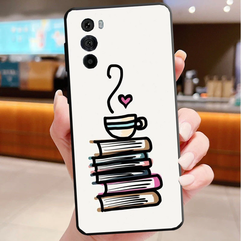 حافظة هاتف لهاتف موتورولا إيدج 50 40 برو 60 50 40 30 Ultra Neo Fusion Moto G85 G72 G53 G54 G84 G13 G32 OK ولكن أول قهوة #3