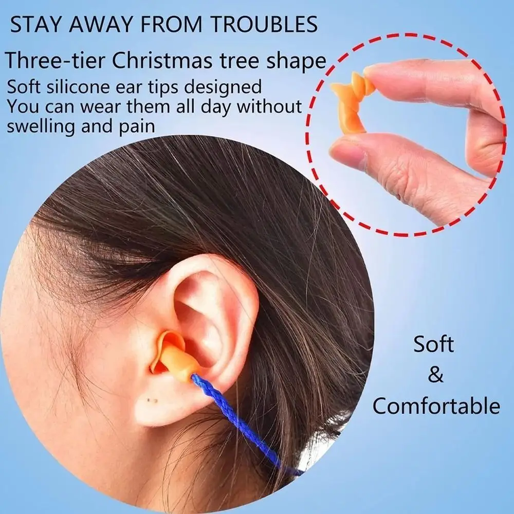 Labor Protection Work Earphones Soft Sweatproof Noise Canceling Ear Plug Hearing Protection Noise Suppression Headset